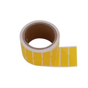 Anti - Tamper Custom Security Stickers Labels / Adhesive Warranty Seal Sticker