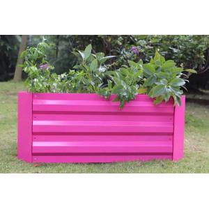 Quality 60x60x30cm Anti-Rusting Raised Metal Square Raised Garden Bed Kit for sale