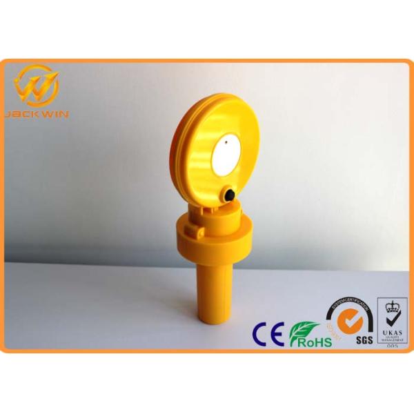 Portable Waterproof LED Two D Battery Engine Flashing Barricade Light With Handle