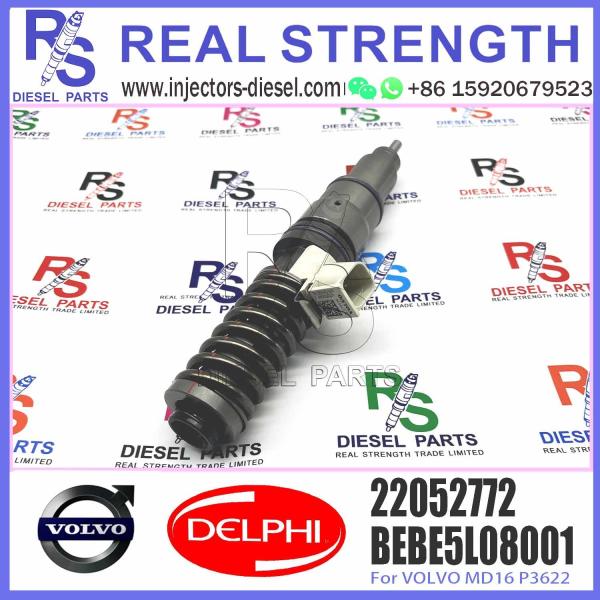 22717955 BEBE5L08101 Diesel Fuel Injector BEBE5L08001 22052772 E3.5 For V-O-L-V