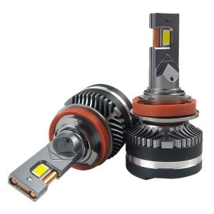 Double Copper P9 Car LED Headlight Bulb CSP 3570 55W Auto Headlights
