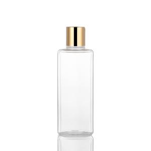 Flat Empty Lotion Squeeze Bottles , Transparent 8 Oz Plastic Lotion Bottles