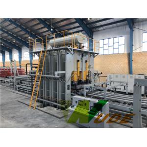 Full Auto Double Sided Synchronous Laminating Line , Short Cycle Melamine Hot