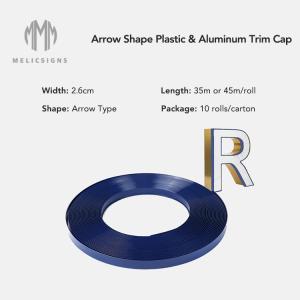 Arrow Type 26MM Jewelite Black Edging Trim Cap Windproof
