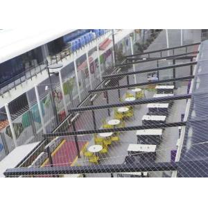 80x138mm Stainless Steel Rope Mesh Net Customized Height Polished Surface