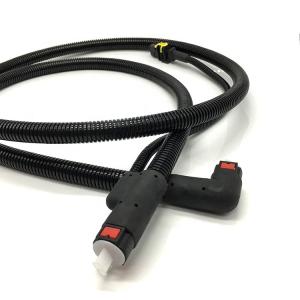 Black Heatable SCR AdBlue Lines SCR System Adblue Heating Hose