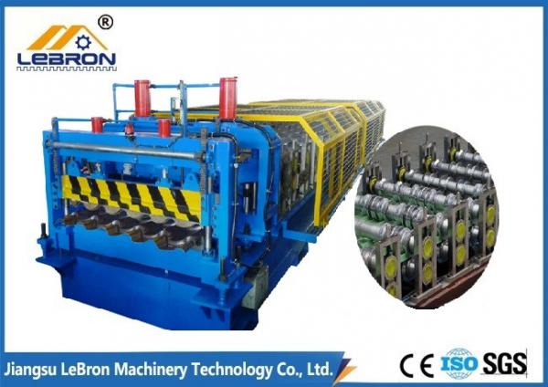 Quality CNC Control System Color Steel Glazed Tile Roll Forming Machine with 45# High Grade Color Steel for sale