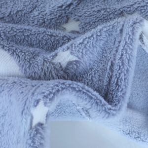 Kids Glow In The Dark Blanket Snuggles Polyester Flannel Blanket