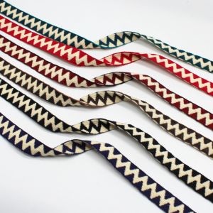 20KJ74 Nylon Thickened Jacquard Ribbon Trim 3cm