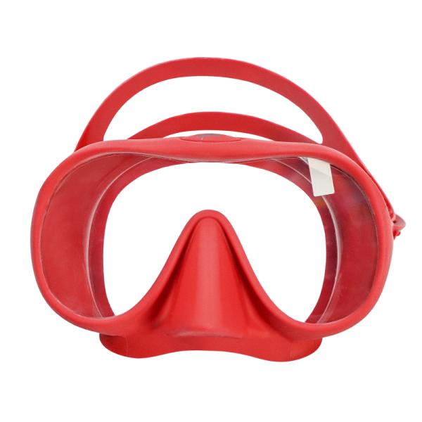 Frameless Snorkeling Goggles Single Lens Silicone Scuba Adult Diving Mask for Spearfishing