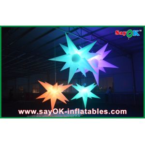 Led Party Inflatable Lighting Decoration Beautiful Inflatable Star