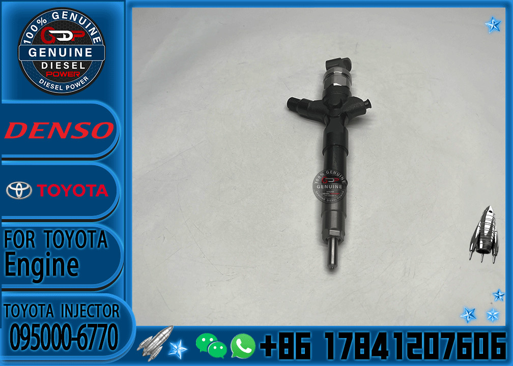 New Fuel Injectors Nozzle 095000-7040 095000-6770 23670-39145 23670-30150 for