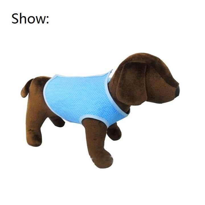 Cool Summer Cooling Dog Coat Breathable 'Ice Mesh' Pet Clothes Lightweight UV