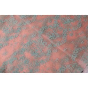 40gsm 56" Sublimation Printed Fabric 20d Poly Chiffon Material Organza Flocking