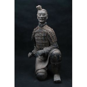Terra Cotta Warriors statue as Hotel mall decoration by fiferglass material