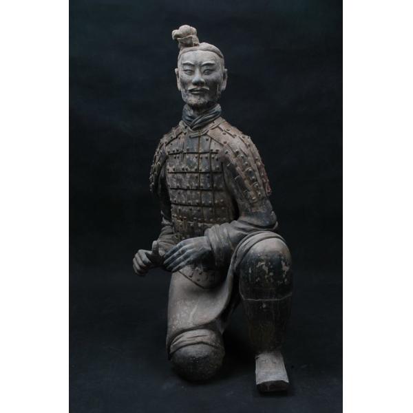 Terra Cotta Warriors statue as Hotel mall decoration by fiferglass material