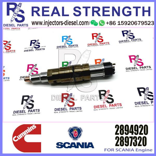 Diesel Common rail fuel injector 2894920 2897320 1948565 1933613 for SCANIA