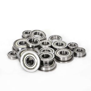 Wholesale MF83K 3*8*2.5 mm MF83 Open Flange Toy Gearbox Single Row Deep Groove Ball Bearing 2RS Seals Oil Made Bearing Steel from china suppliers