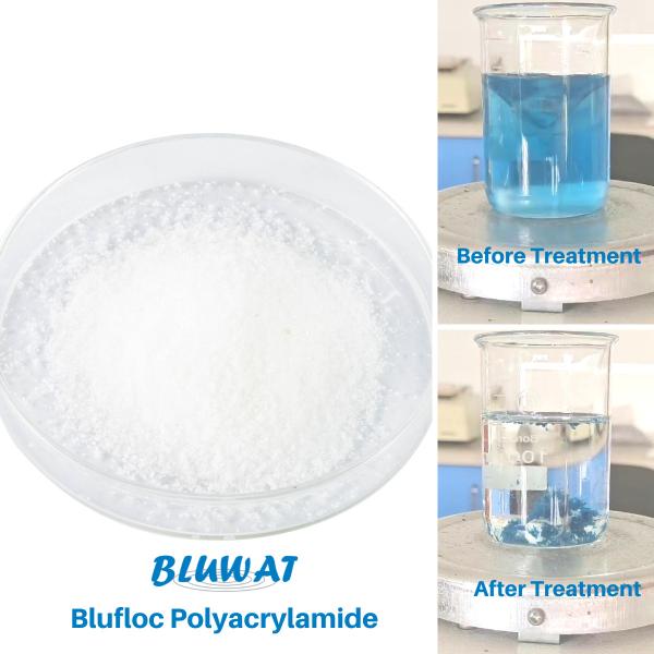 Polymer Water Treatment Anionic Polyacrylamide Flocculation PAM Dewatering of