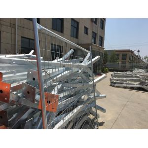 Portable Barriers Fencing / Portable Event Fencing Anti Climb Mesh Infill