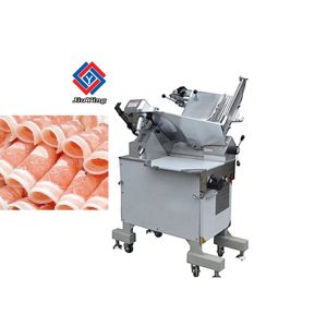 Semi - Automatic Industrial Meat Slicer Capacity 50-68 Pcs / Min