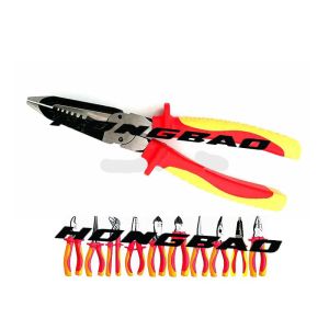 6" 1000V Voltage VDE Hand Tools Insulated Electrician Wire Strip Pliers