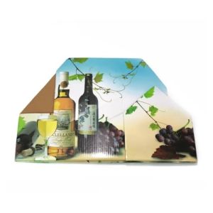 CCNB Oil Varnish Presentation Packaging Boxes For Wine Bottles