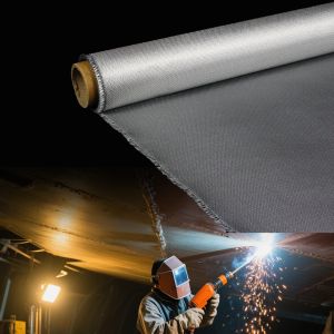 Abrasion Resistant PU Coated Fiberglass Fabric with Oil and Solvent Resistance
