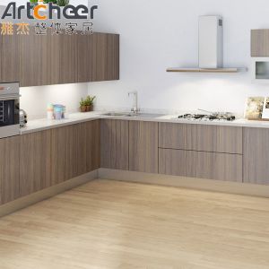 Laminated Kitchen Cabinet Modern Modular Design Ready Assemble U Shape