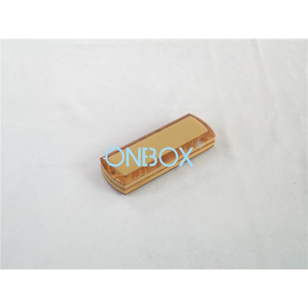 Double Pen Presentation Box Packaging With Printed Wood Pattern