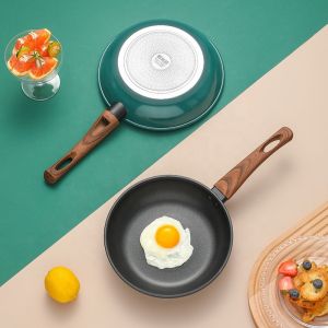 Good Quality Multicolor Aluminum 22/24/26/28 Cm Induction Cookware Skillet Non