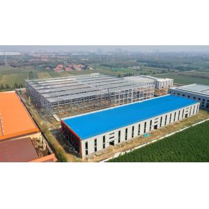 Large Span Steel Structure Warehouse Construction Prefabricated Metal Building