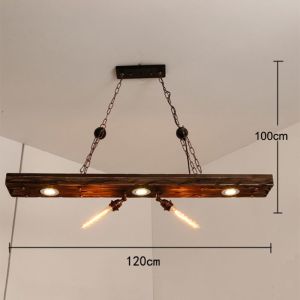 Industrial Style Chandelier American Loft Retro Personalized Restaurant lamp(WH