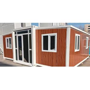 Office Expandable Modular Home 20ft 40ft Prefab Folding Container House