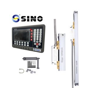 Full Set Glass Linear Scale Encoder Sensor For Milling Lathe With 4 Axis LCD