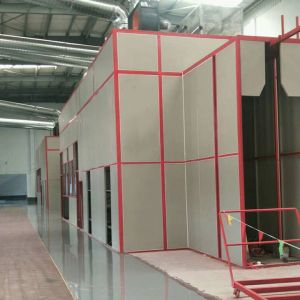 Automated Roller Coating Line With Accumulation System For Medium Volume