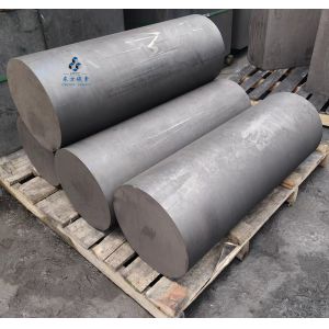 12µm Grain Size Sintering Graphite Rod Smooth Isostatic Carbon Graphite Block