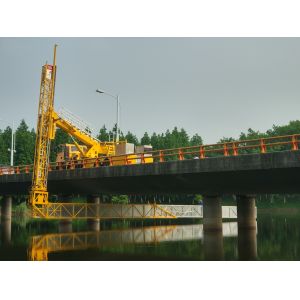 China 8X4 Platform Type Bridge Access Equipment Underbridge Repair And Maintenance on sale