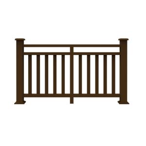 Fireproof WPC Fence Panel 2000x1200mm Wood Plastic Composite Board