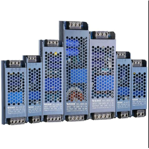 Quality AC To DC Ultra Thin And Slim Power Supply 12V/24V 60W 100W 150W Led Driver Switching Power Supply For Led Strip Light Tin Box for sale