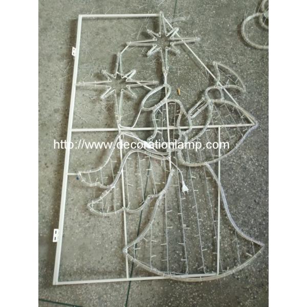outdoor Christmas decorations led street light