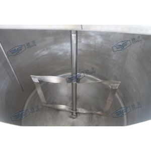 Double Wall Electric Heating Sugar Melting Pot / Tank For Soft Drink Production