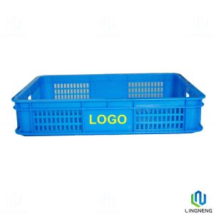 1300g Plastic Fruit And Vegetable Crates Nestable / Stackable Plastic Vegetable