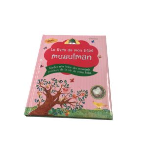 Fancy Custom Softcover Child Coloring Memory Book / Baby Record Book