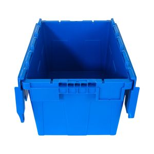 Customized Logo PP Solid Box Shipping Stackable Nestable Plastic Container for