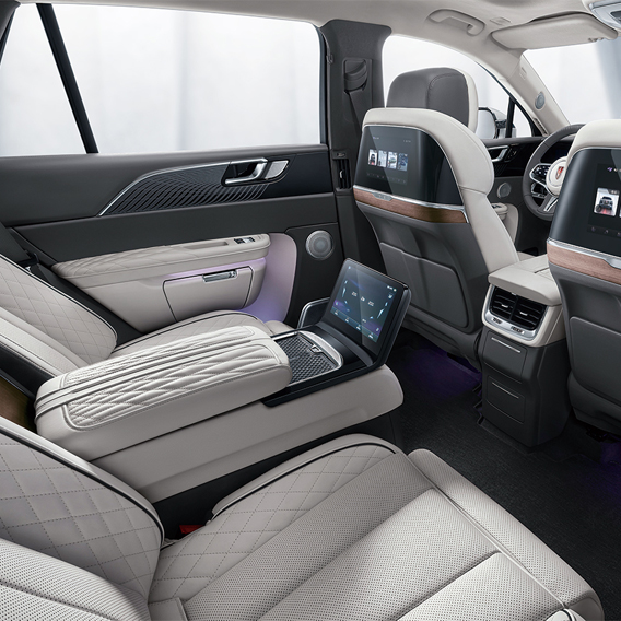 Hongqi Ehs9 Suv E-hs9 Used Car Secondhand Left Steering Ev Car with 3110mm Wheelbase