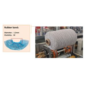 Automatic Dustproof Plastic Shoe Cover Making Machine With No Noise