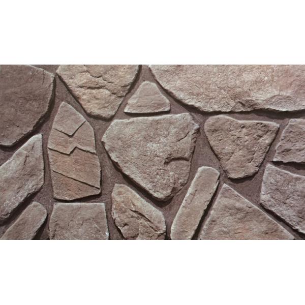 Waterproof Gray White Cement Artificial Stacked Stone Wall Panel