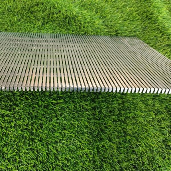 Stainless Steel Wedge Wire Screen Plain Sieve Panels For Starch Dewatering