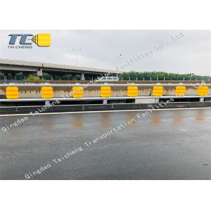High Strength Highway Roller Barrier Impact Resistance Long Service Life